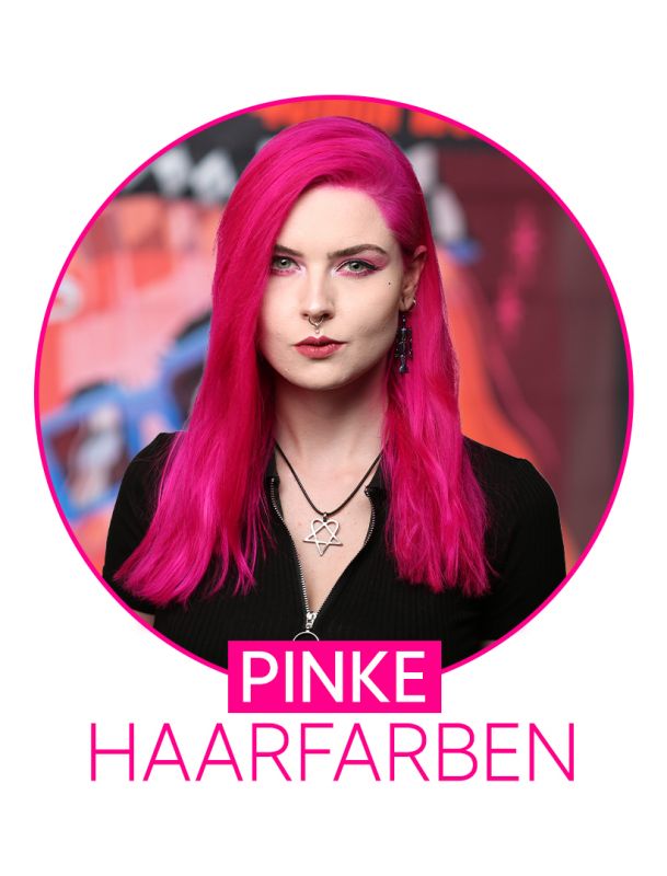 Pinke Haarfarben