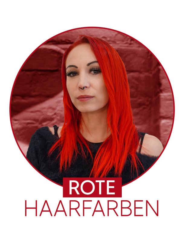 Rote Haarfarben